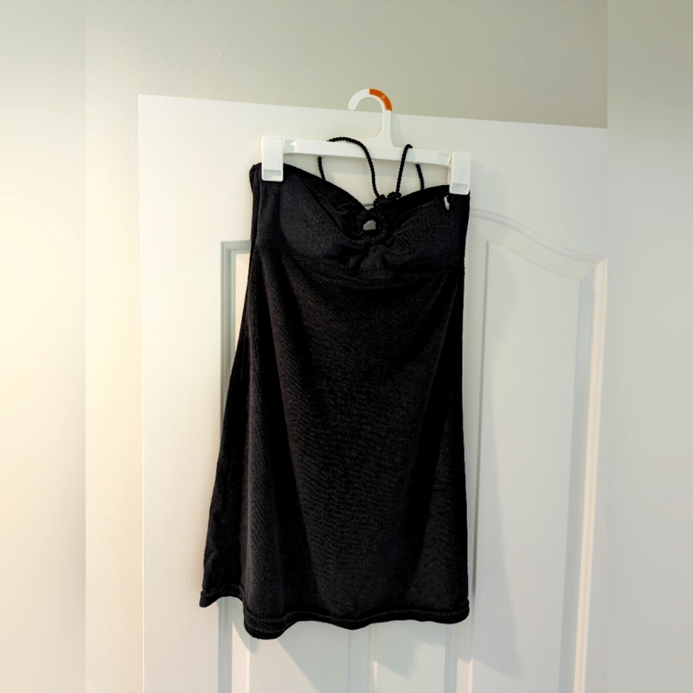 Swim cover-up dress Ralph Lauren black good condition